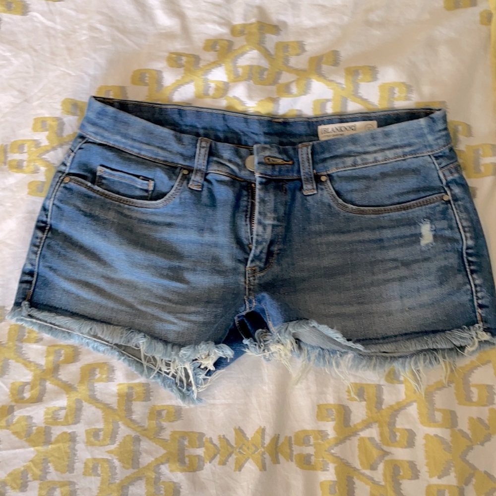 Blank NYC Little Queenie cut offs Jean shorts